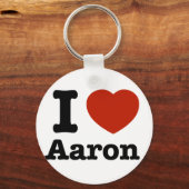 Ik hou van Aaron Sleutelhanger (Voorkant)