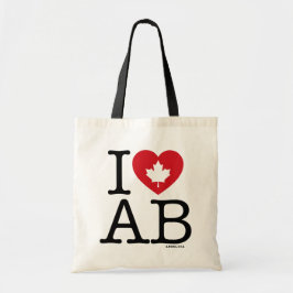 Ik hou van AB | Ik hou van Alberta Canada Custom C Tote Bag