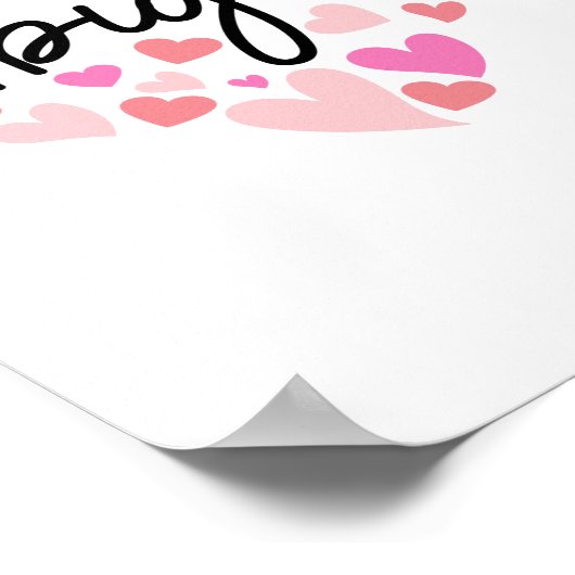 Ik hou van Abigail Poster (Hoek)