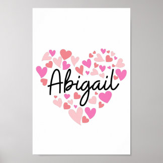 Ik hou van Abigail Poster