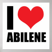 Ik hou van Abilene Poster (Voorkant)