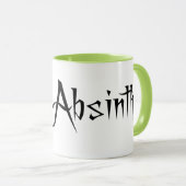 Ik hou van Absinthe Mok (Voorkant rechts)