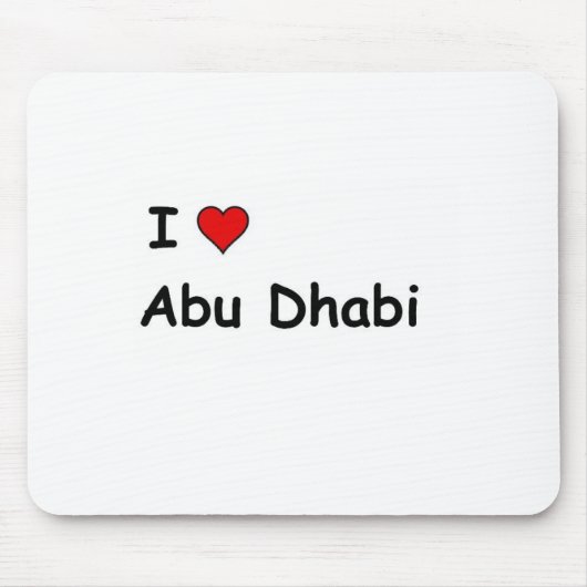 Ik hou van Abu Dhabi Muismat (Voorkant)