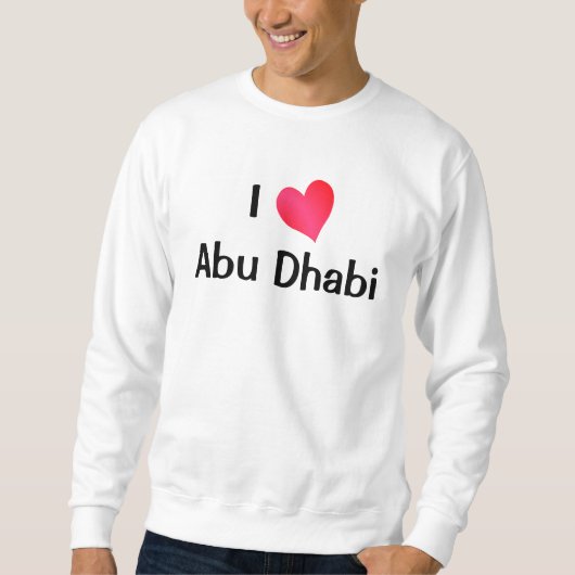 Ik hou van Abu Dhabi Trui (Voorkant)