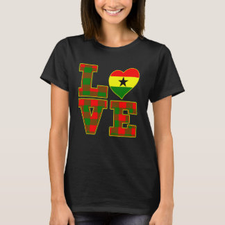 Ik hou van Accra Trots Ghanees Ik hou van Ghana Vl T-shirt