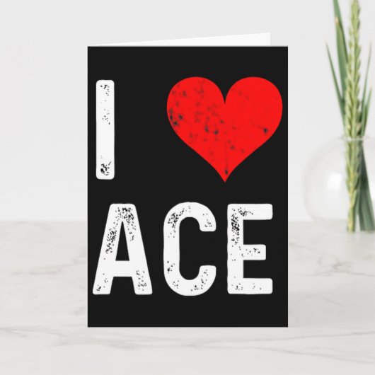 Ik hou van Ace Kaart (Voorkant)