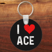 Ik hou van Ace Sleutelhanger (Voorkant)