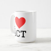Ik hou van acteren koffiemok (Voorkant links)