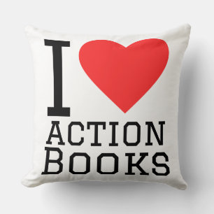 Ik hou van actieboeken kussen