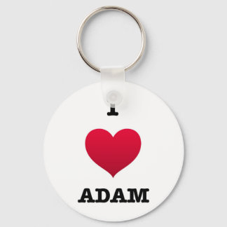 Ik hou van Adam Sleutelhanger