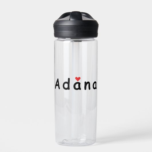 Ik hou van Adana Waterfles (Voorkant)