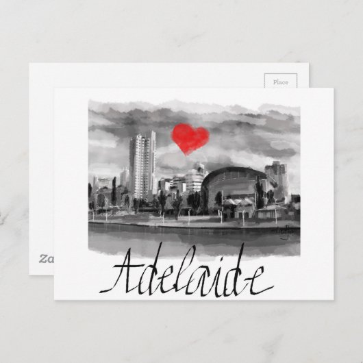 Ik hou van Adelaide Briefkaart (Voorkant / Achterkant)