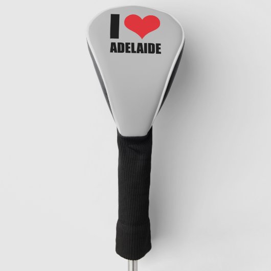 Ik hou van Adelaide Golfheadcover (Voorkant)