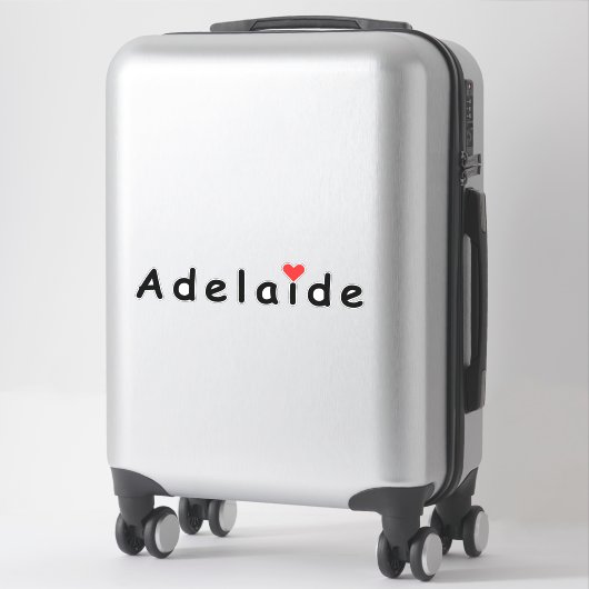 Ik hou van Adelaide Sticker (Koffer)
