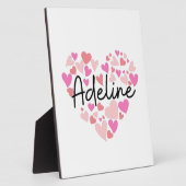 Ik hou van Adeline Fotoplaat (Zijkant)