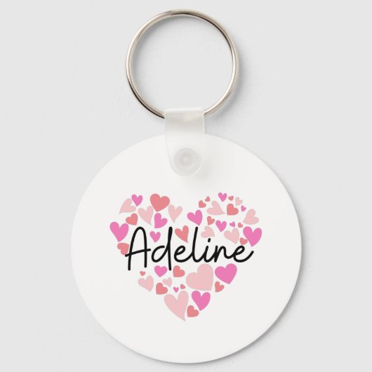 Ik hou van Adeline Sleutelhanger (Voorkant)