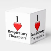 Ik hou van Ademhalingstherapieën Bedankdoosjes (Voorkant Zijde)