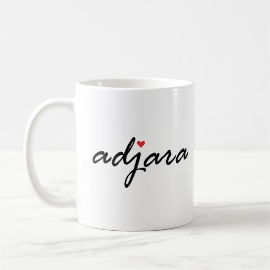 Ik hou van Adjara Georgia Koffiemok (Links)