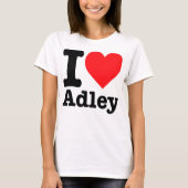 "Ik hou van Adley" T-shirt (Voorkant)