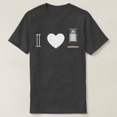 Ik hou van Aeropress T T-shirt (Design voorkant)