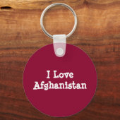 Ik hou van Afghanistan Sleutelhanger (Voorkant)