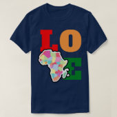 Ik hou van Afrika 8 T-shirt (Design voorkant)