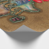 Ik hou van Afrika All-Over-Print Cadeaupapier (Hoek)