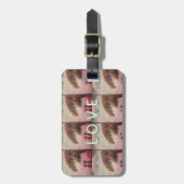 Ik hou van Afrika - Cultureel landschap Bagagelabel (Voorkant verticaal)