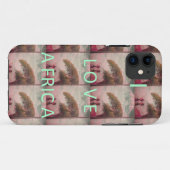 Ik hou van Afrika - Cultureel landschap Case-Mate iPhone Case (Achterkant (horizontaal))
