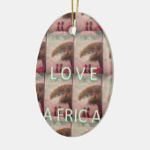 Ik hou van Afrika - Cultureel landschap Keramisch Ornament (Links)