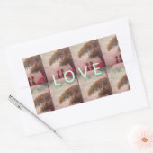 Ik hou van Afrika - Cultureel landschap Rechthoekige Sticker (Envelop)