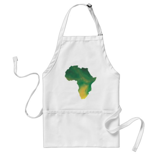 Ik hou van Afrika Standaard Schort (Voorkant)