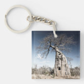 Ik hou van Afrikaanse Baobab Tree foto Sleutelhanger (Voorkant)