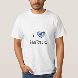 Ik hou van Agrinio, Griekenland T-shirt
