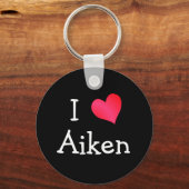 Ik hou van Aiken Sleutelhanger (Voorkant)