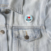 Ik hou van Airsoft Ronde Button 3,2 Cm (In situ)