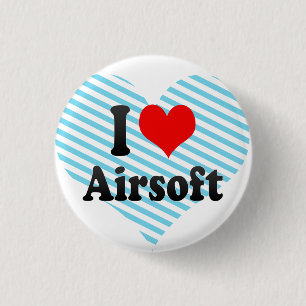 Ik hou van Airsoft Ronde Button 3,2 Cm
