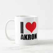 Ik hou van Akron Koffiemok (Links)