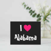 Ik hou van Alabama Briefkaart (Staand voorkant)