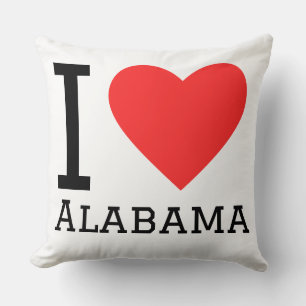 Ik hou van Alabama Kussen