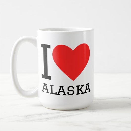 Ik hou van Alaska Koffiemok (Links)