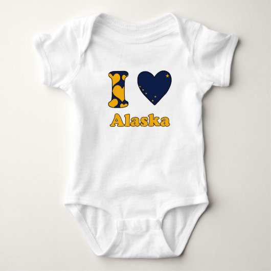 Ik hou van Alaska Romper (Voorkant)