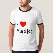 Ik hou van Alaska T-shirt (Voorkant)