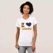 Ik hou van Alaska T-shirt (Voorkant volledig)