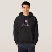 Ik hou van Alaska T-shirt (Voorkant volledig)
