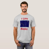 Ik hou van Alaska T-shirt (Voorkant volledig)