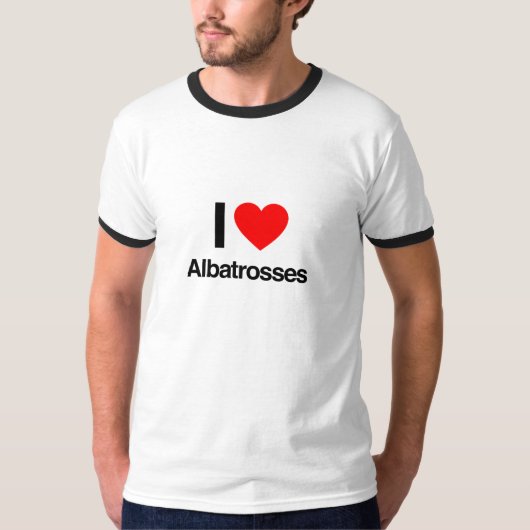 Ik hou van albatrossen t-shirt (Voorkant)