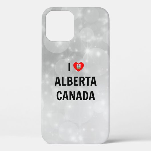 Ik hou van Alberta, Canada Case-Mate iPhone Case (Achterkant)