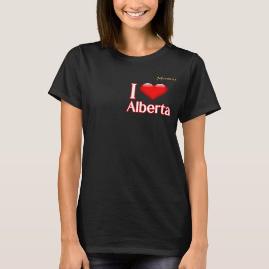 Ik hou van Alberta T-shirt (Voorkant)