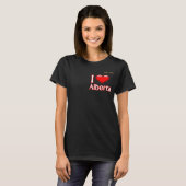 Ik hou van Alberta T-shirt (Voorkant volledig)